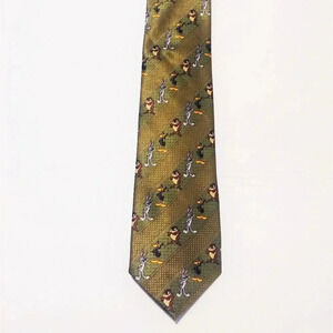 LOONEY TUNES MANIA Tie Men's Neck Tie Green